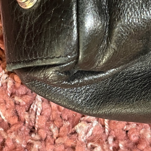Botkier Large Black Leather TRIGGER bag - Picture 5 of 9